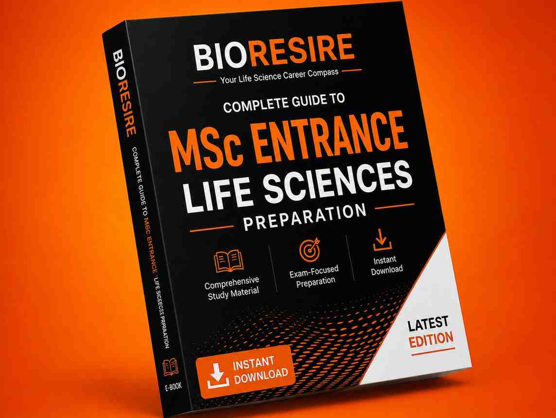 Msc entrance life sciences