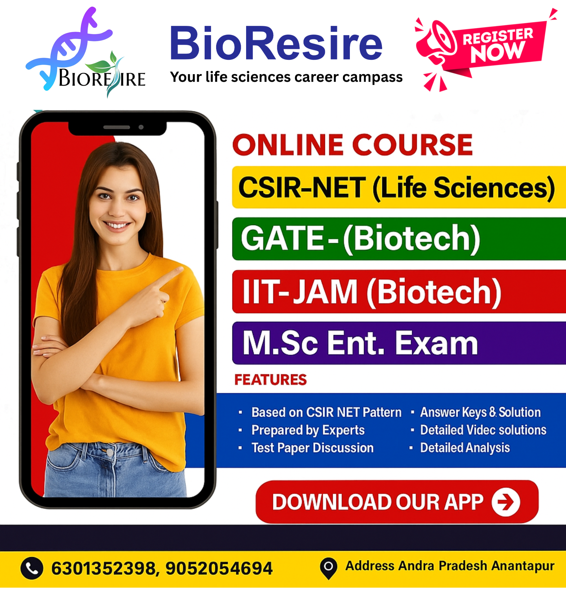 BioResire artificial intelligence course