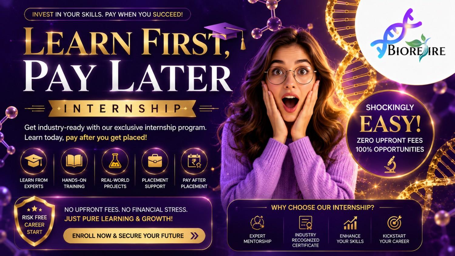 Learn First. Shine First. Pay Later. - BioResire - India’s Leading AI ...