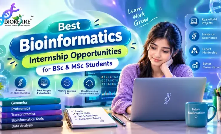 Best Bioinformatics Internship Opportunities for Bsc & Msc Students